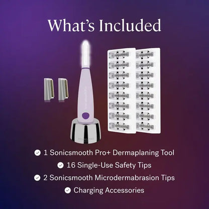 Pro Sonic Peach Fuzz Remover & Skin Smoother